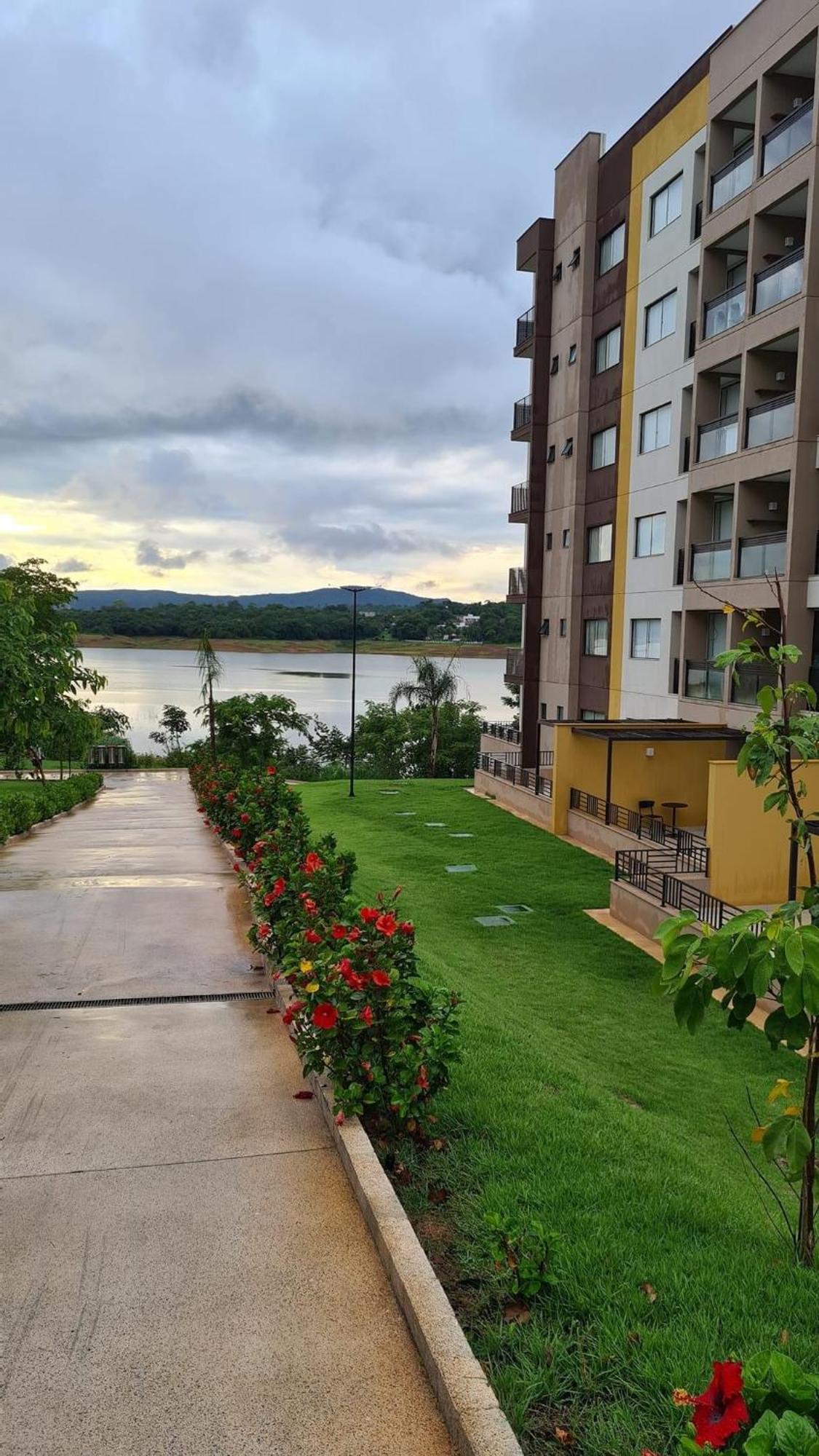 Praias Do Lago Eco Resort Apto 5 Pessoas N406 N407 카우다스노바스 외부 사진