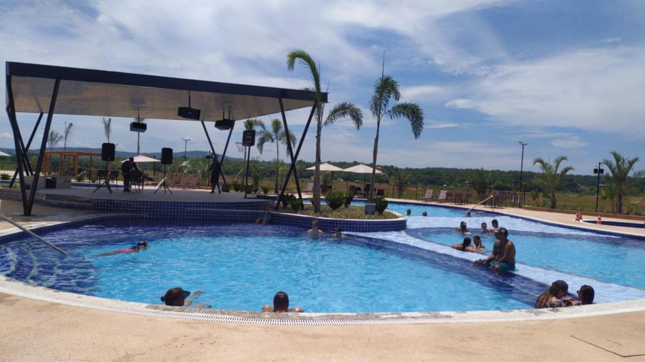 Praias Do Lago Eco Resort Apto 5 Pessoas N406 N407 카우다스노바스 외부 사진